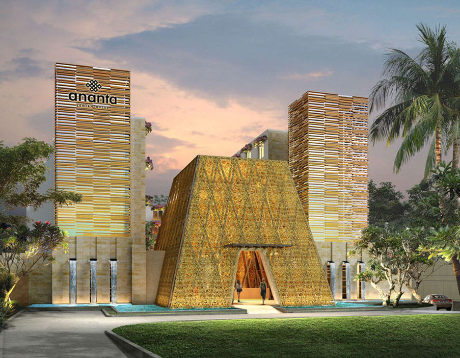 Ananta Legian Hotel Exteriör bild